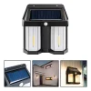 Foco solar led Doble [Luz Cálida] - Imagen 5