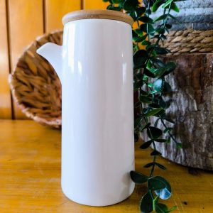 Contenedor de cerámica con tapa hermética [400ml aprox]