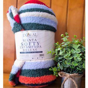 Manta Softy Deluxe - Hiper térmico - [Multicolor]