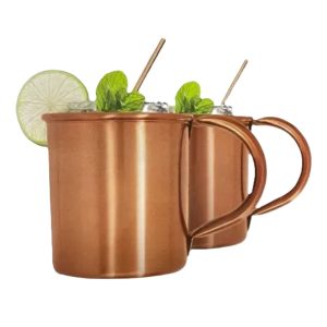Set 2 MUG Cooper rectos 430cc