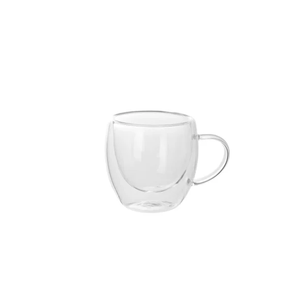 Set 2 Tazas Vidrio Doble Pared [70ml c/u] - Imagen 2