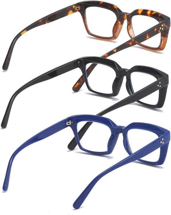 Pack 3 lentes de lectura extragrandes para mujer [+2.5] - [MMOWW] - Imagen 6