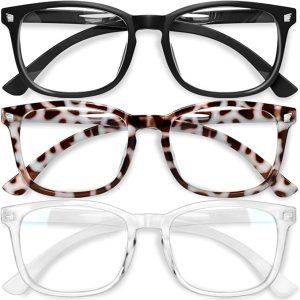 Pack 3 lentes de bloqueo luz azul