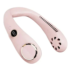 Ventilador portátil para cuello [Rosado]